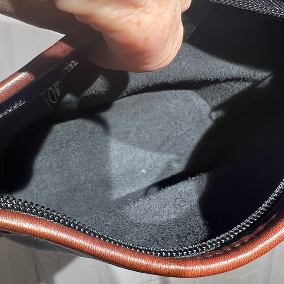 Brighton Little Judy Black and Brown Leather Bag - Picture 3 of 8